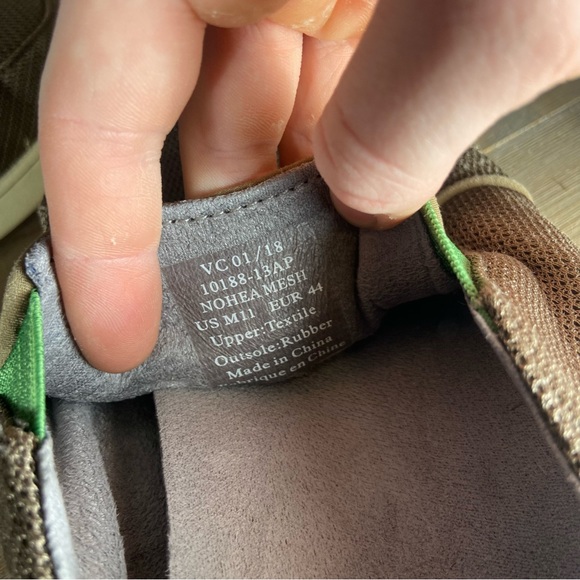 Olukai nohea mesh Mens size 11 shoes brown slip on comfort sneakers - Picture 8 of 8